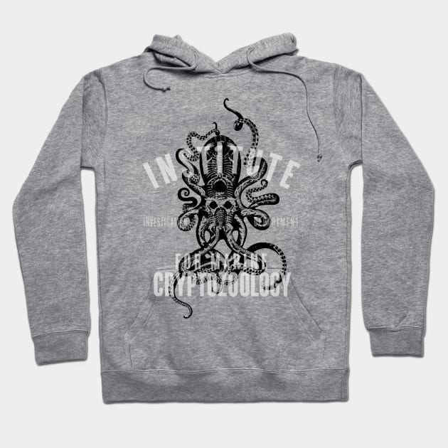 Institute for Marine Cryptozoology Hoodie by MindsparkCreative